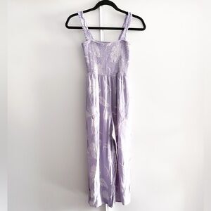 Wilfred Smocked Jumpsuit